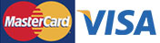 Mastercard, Visa Logos